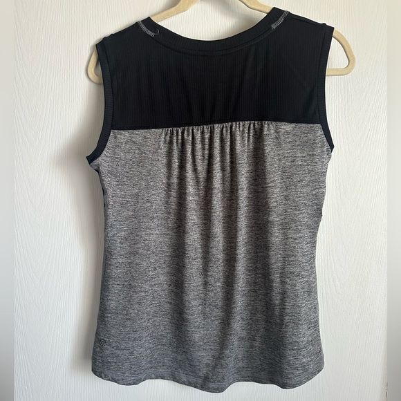Champion Gray and Black Tank Top Athletic Style - Picture 3 of 3